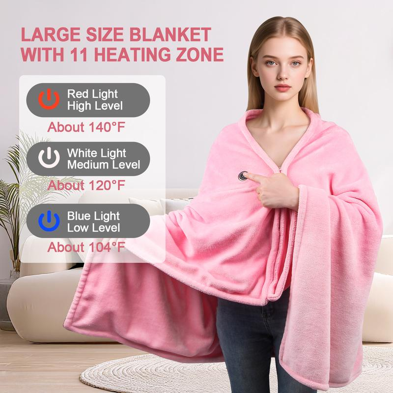 Lunoya Portable Heated Blanket