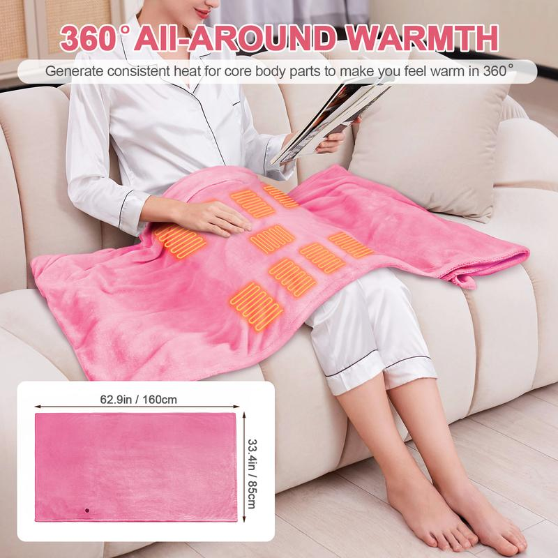 Lunoya Portable Heated Blanket