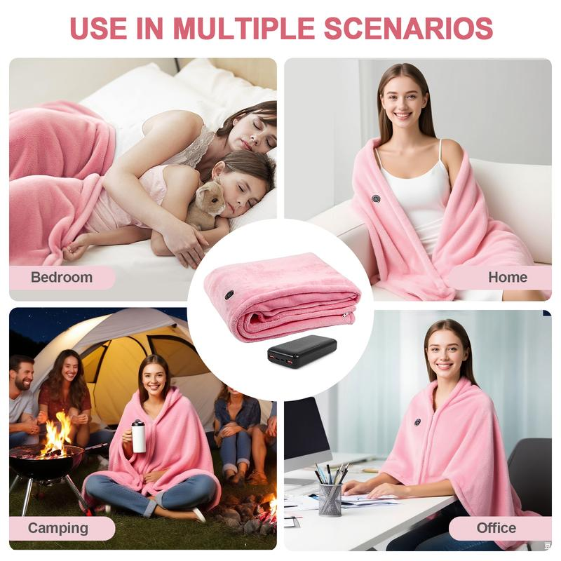Lunoya Portable Heated Blanket