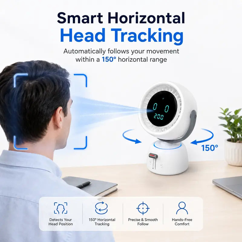 Lunoya™ Smart Head Tracking Fan