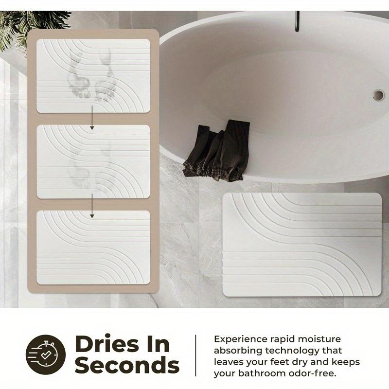 Lunoya Non Slip Diatomite Bath Mat