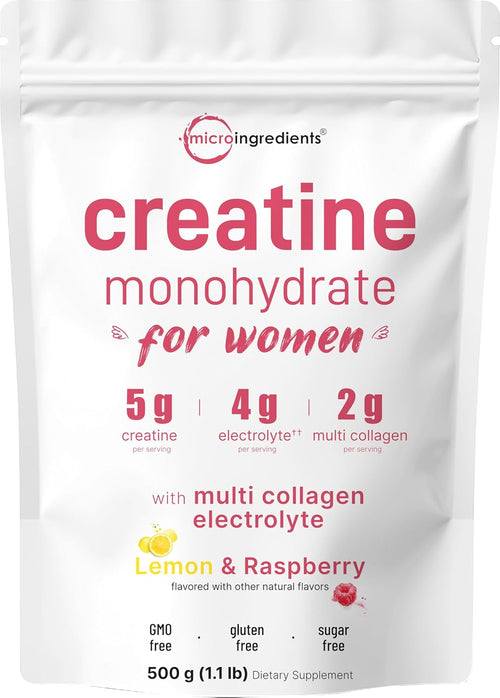 LUNOYA Peach Pout Creatine Mix