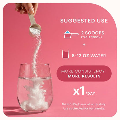LUNOYA Peach Pout Creatine Mix