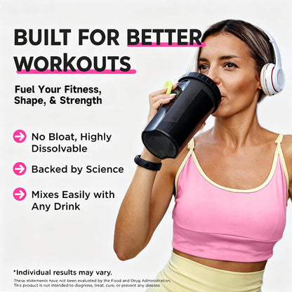 LUNOYA Peach Pout Creatine Mix