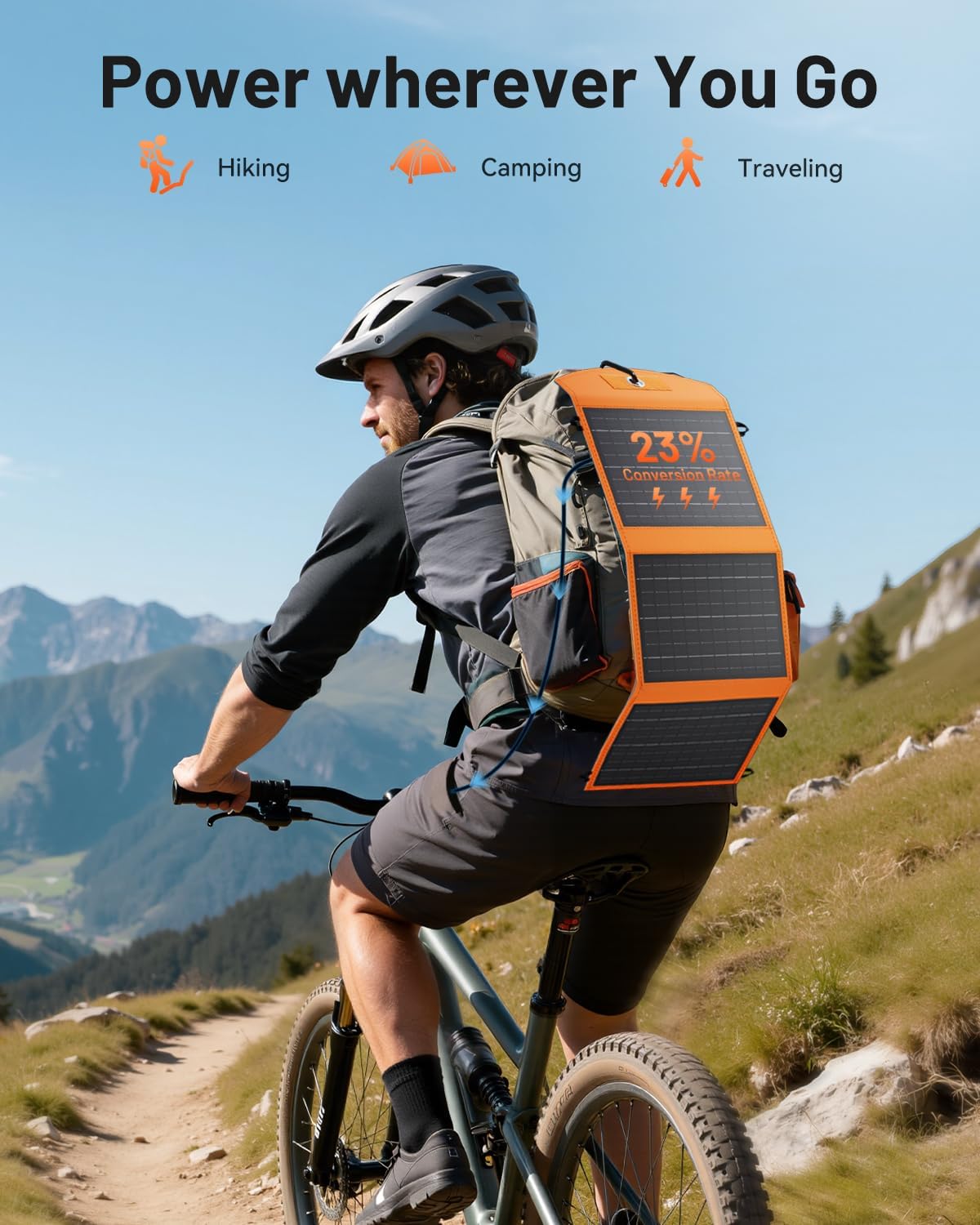 LUNOYA Solar Powered Charger