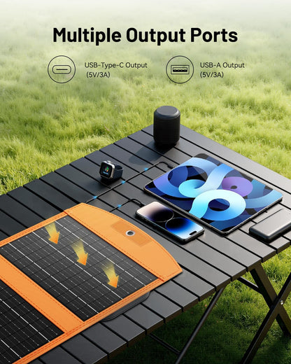 LUNOYA Solar Powered Charger
