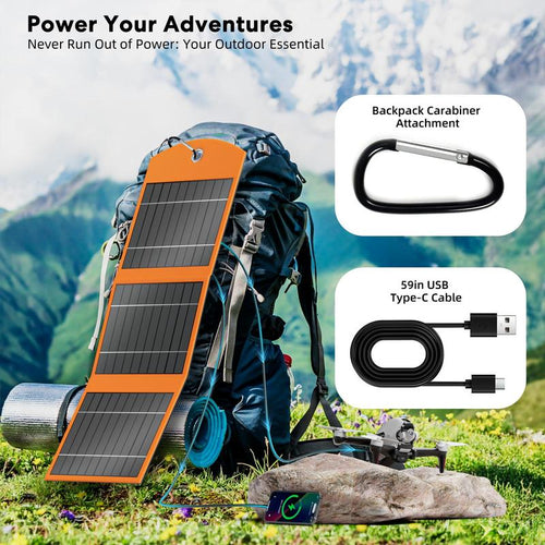 LUNOYA Solar Powered Charger